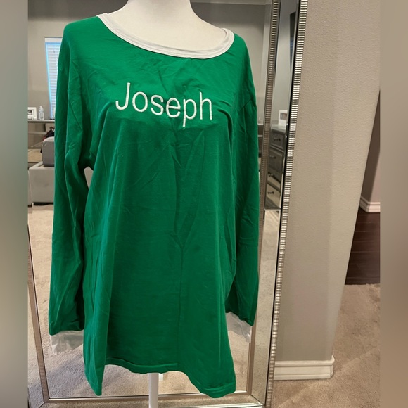 Christmas Pajamas - Embroidered Personalized Joseph - Picture 2 of 5